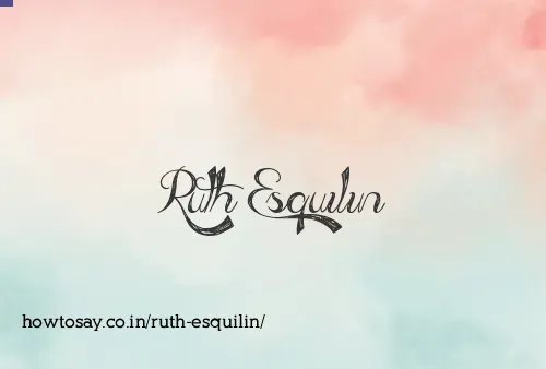 Ruth Esquilin
