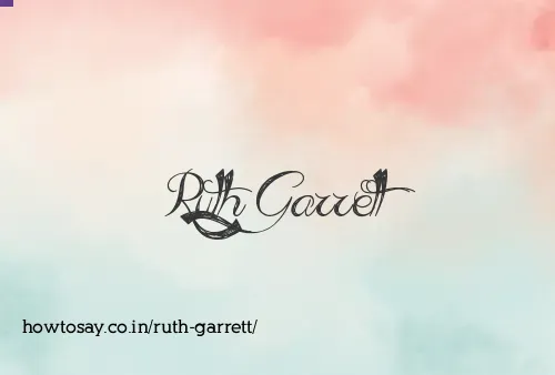 Ruth Garrett