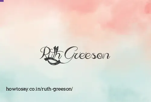 Ruth Greeson
