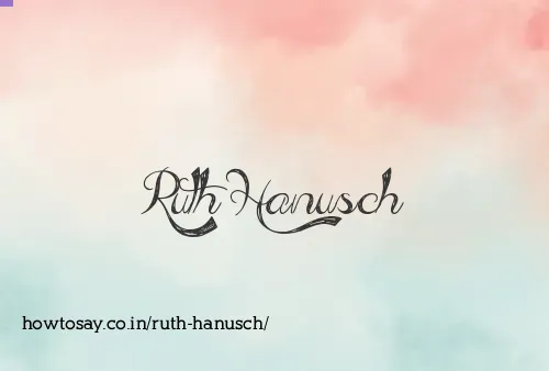 Ruth Hanusch