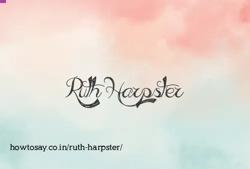 Ruth Harpster