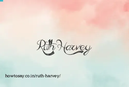 Ruth Harvey