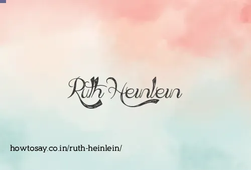Ruth Heinlein