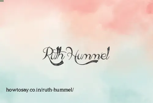 Ruth Hummel