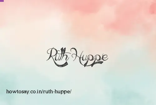 Ruth Huppe