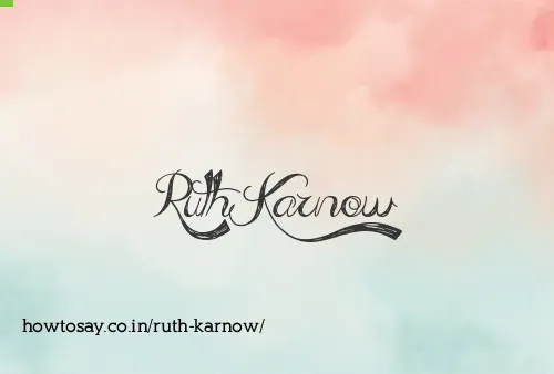 Ruth Karnow