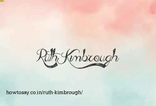Ruth Kimbrough
