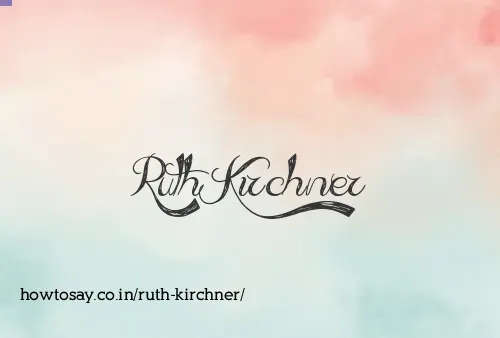 Ruth Kirchner
