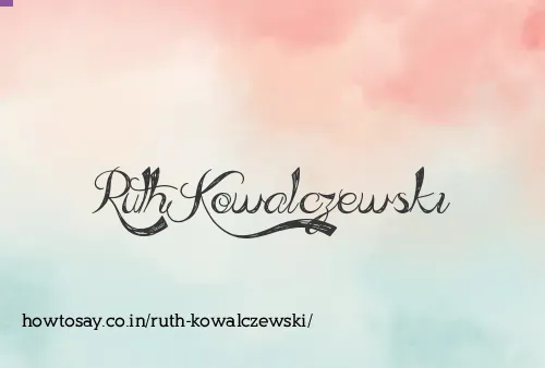 Ruth Kowalczewski