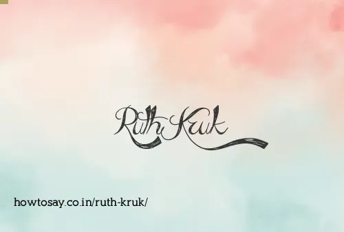 Ruth Kruk