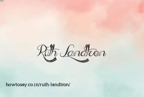 Ruth Landtron