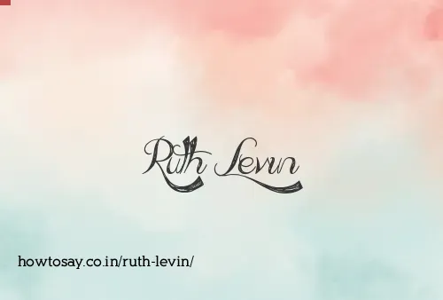 Ruth Levin