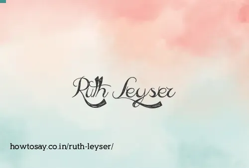 Ruth Leyser