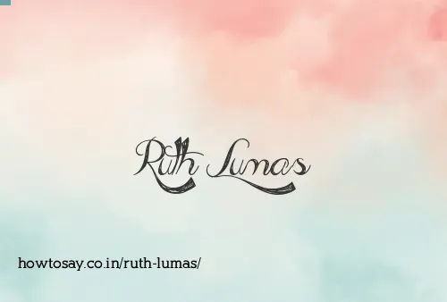 Ruth Lumas