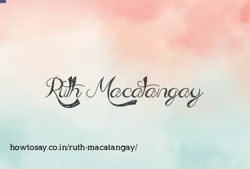 Ruth Macatangay