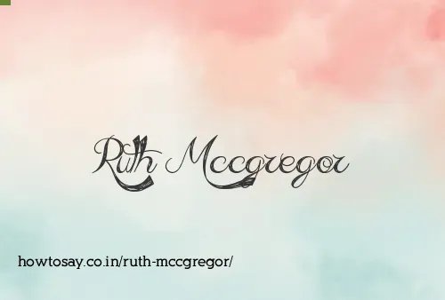 Ruth Mccgregor