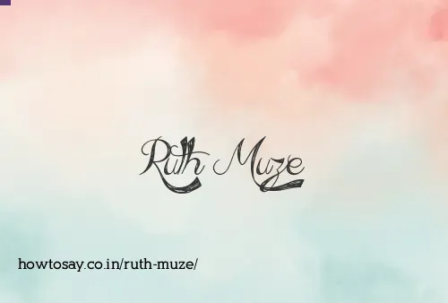 Ruth Muze
