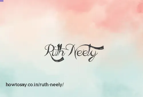 Ruth Neely