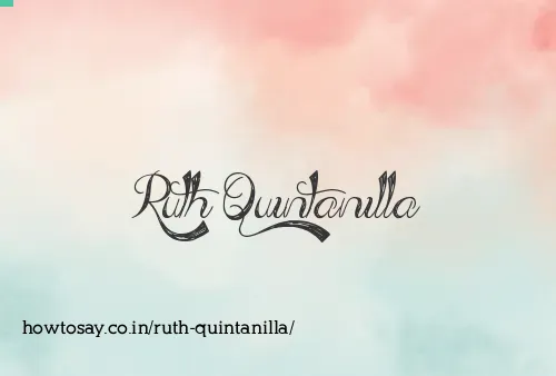 Ruth Quintanilla