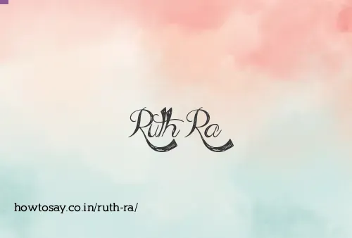 Ruth Ra