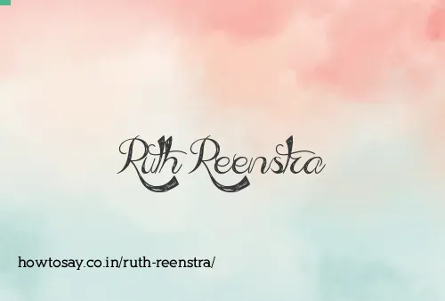 Ruth Reenstra