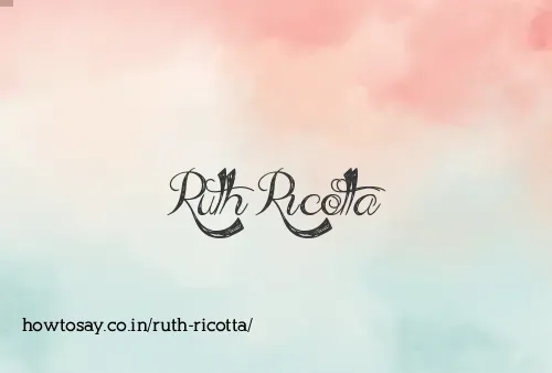 Ruth Ricotta
