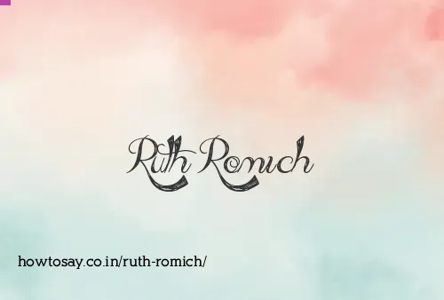 Ruth Romich