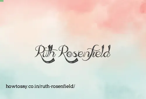 Ruth Rosenfield