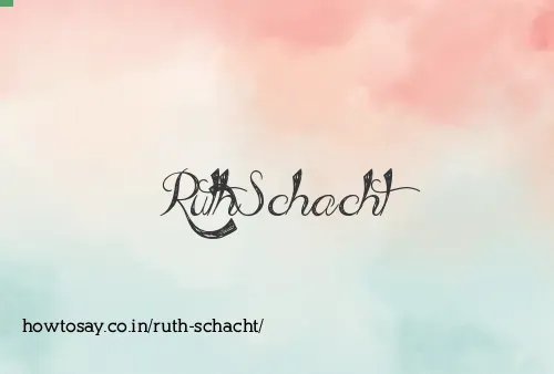 Ruth Schacht