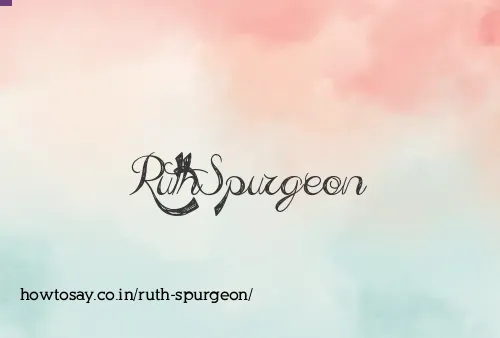 Ruth Spurgeon