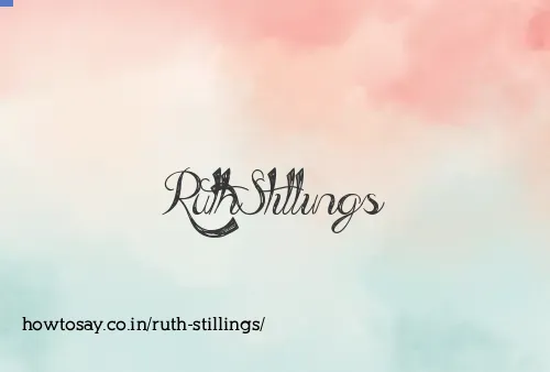 Ruth Stillings
