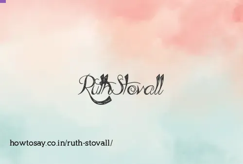 Ruth Stovall