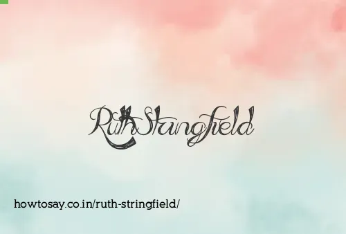 Ruth Stringfield