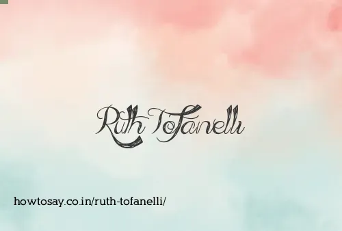 Ruth Tofanelli