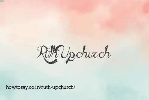 Ruth Upchurch