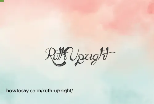 Ruth Upright