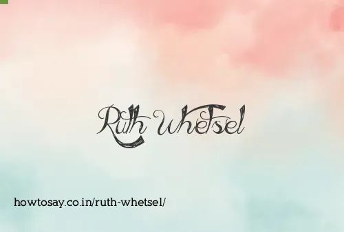 Ruth Whetsel