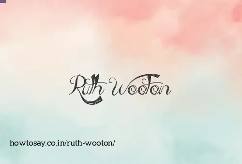 Ruth Wooton