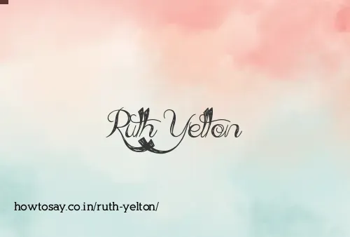 Ruth Yelton