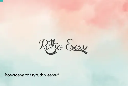 Rutha Esaw