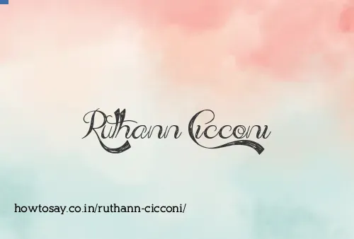 Ruthann Cicconi