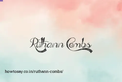 Ruthann Combs