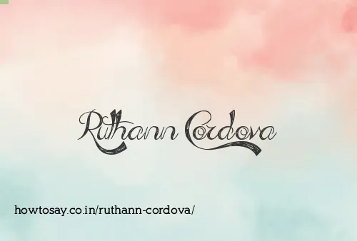 Ruthann Cordova