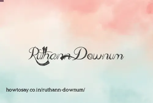 Ruthann Downum