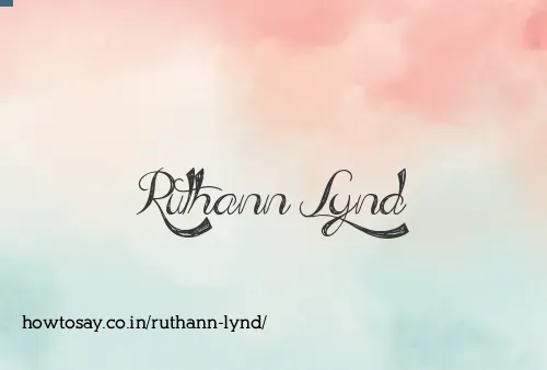 Ruthann Lynd