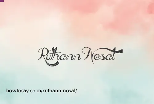 Ruthann Nosal