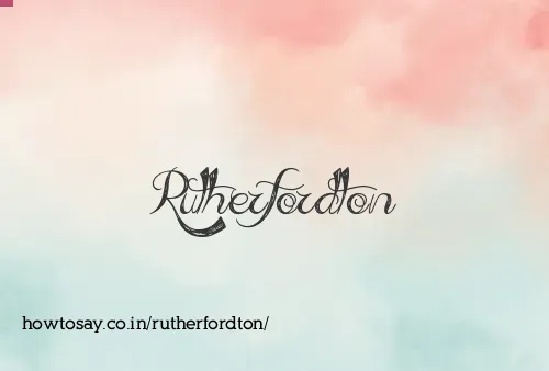 Rutherfordton