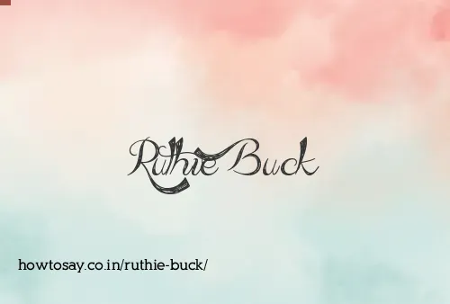 Ruthie Buck