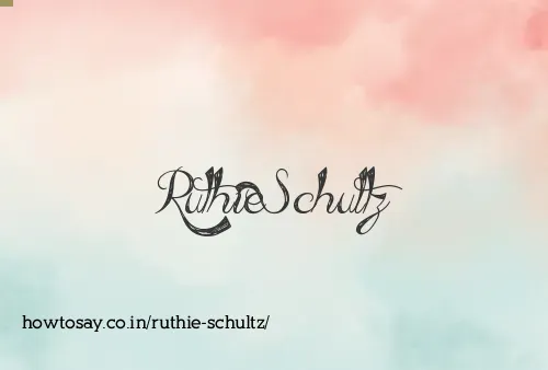 Ruthie Schultz