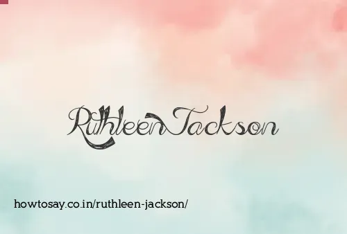 Ruthleen Jackson